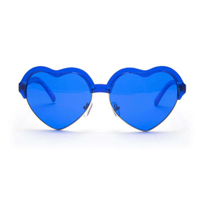 색조와 마음 프레임 푸른 빛 요법 안경 금속 프레임 안경