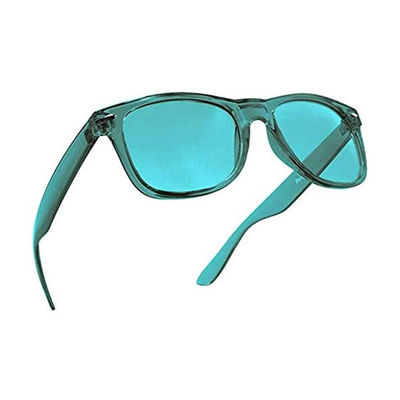 10개의 빛깔 세트 색 치료 안경, 차크라 무드 라이트 요법 색채요법 안경