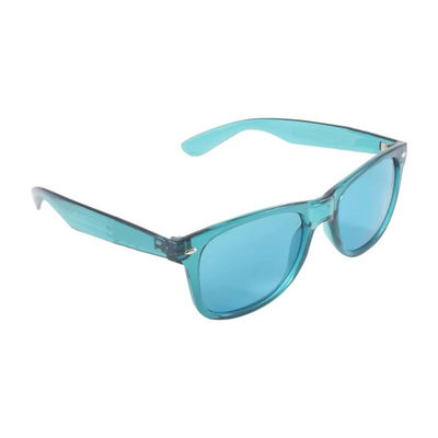 10개의 빛깔 선글라스의 플라스틱 자형 컬러 요법 안경 세트