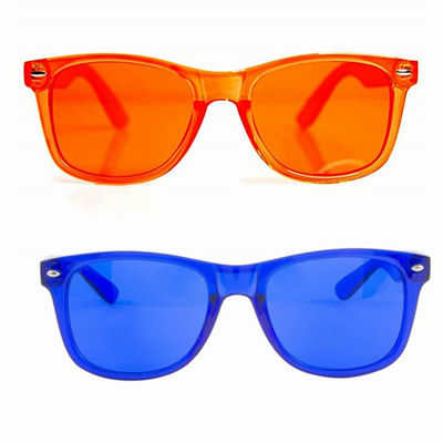 색깔 선글라스 색 치료 눈 유리를 올리는 Anti-UV400 분위기