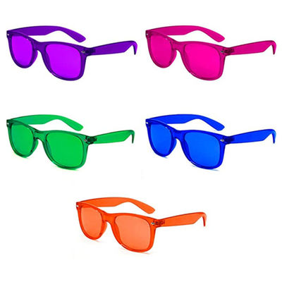 빛요법 안경 색 파티 찬성 공급 남녀 구별이 없는 선글라스는 안경을 완화시킵니다