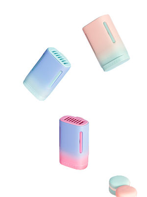 선풍기를 냉각시키는 젤리 작은 가지고 다닐 수 있는 목 팬냉각기 USB 재충전이 가능한 셔어츠의 깃